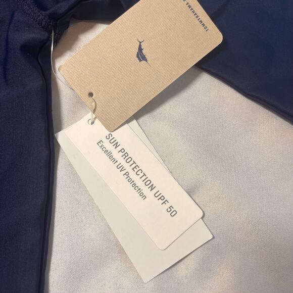 Tommy Bahama Kids American Flag Swim Rash Guard - 18 Months - Picture 8 of 9